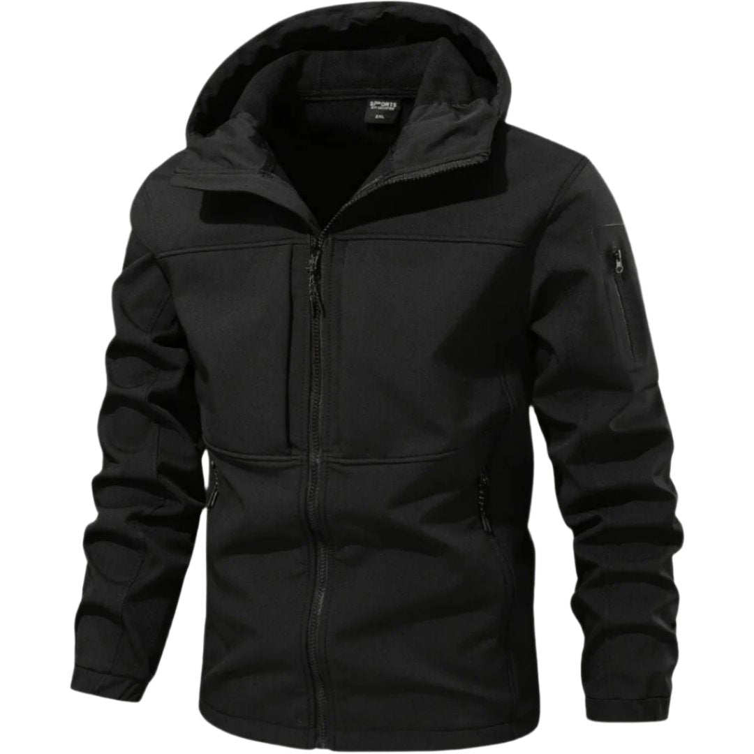 Windbreaker Jacke - Kapuze - Wasserdicht - Softshell Jacke - Herren Jacke