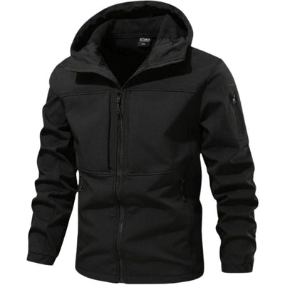 Windbreaker Jacke - Kapuze - Wasserdicht - Softshell Jacke - Herren Jacke