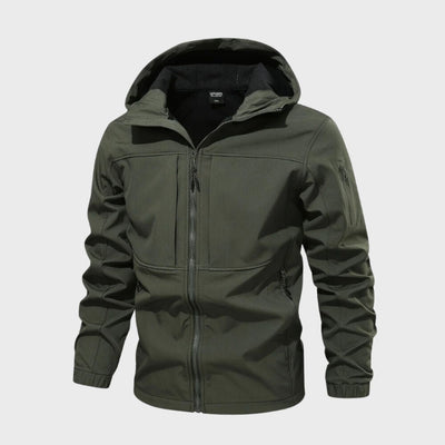 Windbreaker Jacke - Kapuze - Wasserdicht - Softshell Jacke - Herren Jacke