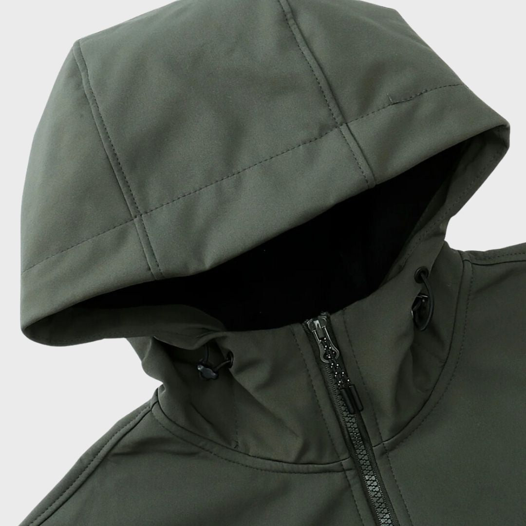 Windbreaker Jacke - Kapuze - Wasserdicht - Softshell Jacke - Herren Jacke