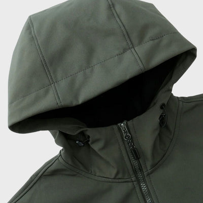 Windbreaker Jacke - Kapuze - Wasserdicht - Softshell Jacke - Herren Jacke