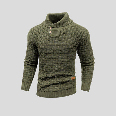 Strickpullover – dick – Rollkragen – Strickpullover – Winterkleidung für Männer