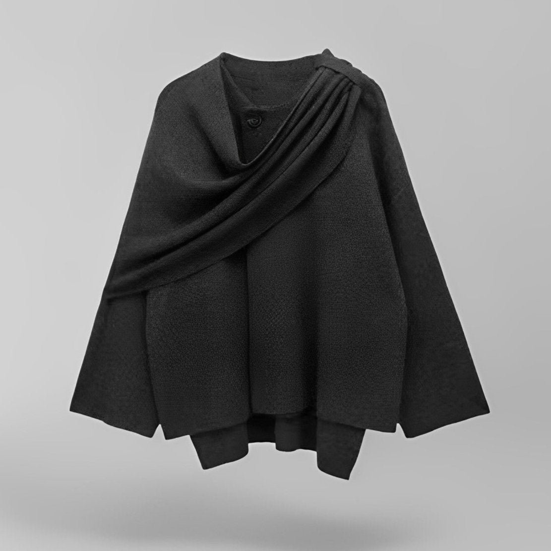Cape Coat | Wolle | Herbst | Poncho | Damenmantel