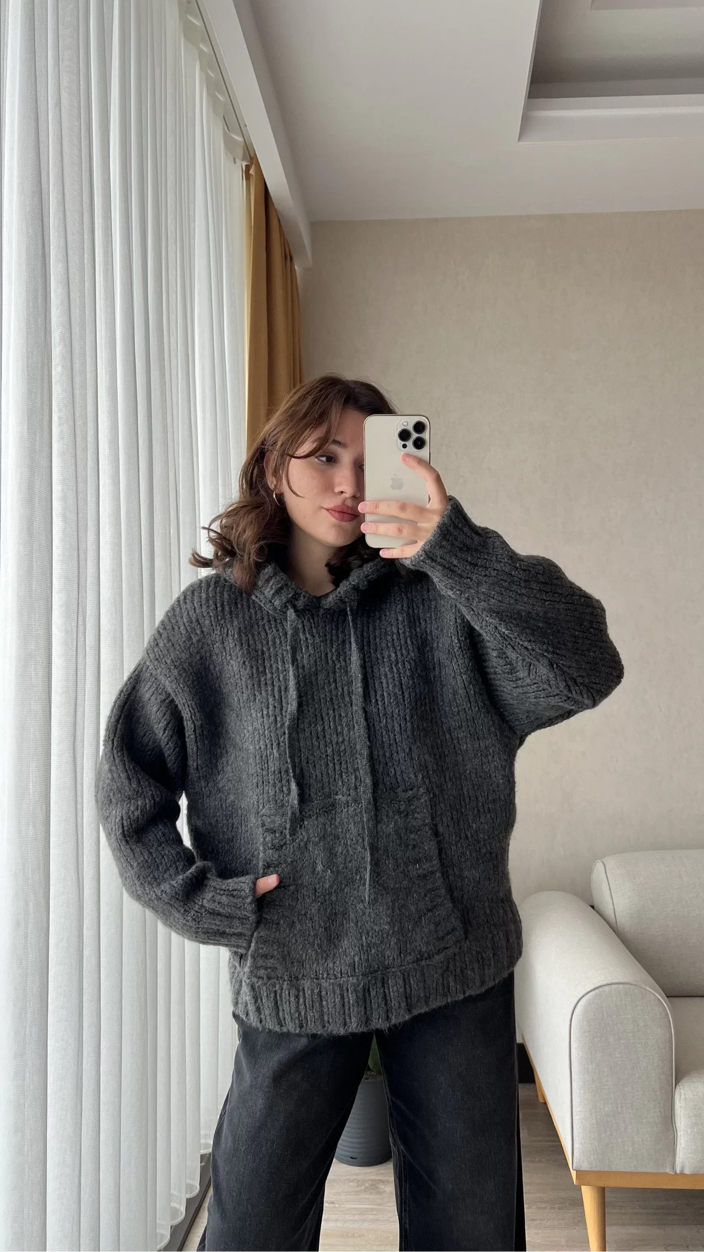 Strickpullover – Kapuzenpullover – Pullover – Oversized-Pullover – Damenstrickmode