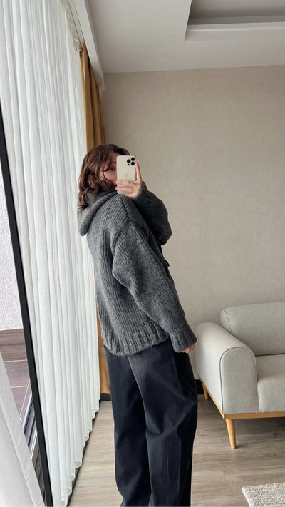 Strickpullover – Kapuzenpullover – Pullover – Oversized-Pullover – Damenstrickmode