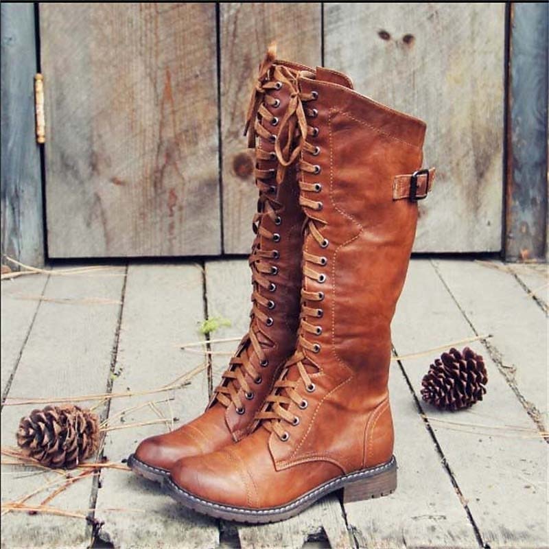 Kniehohe Stiefel | Schnürstiefel | Flache Stiefel | Reitstiefel | Damenstiefel