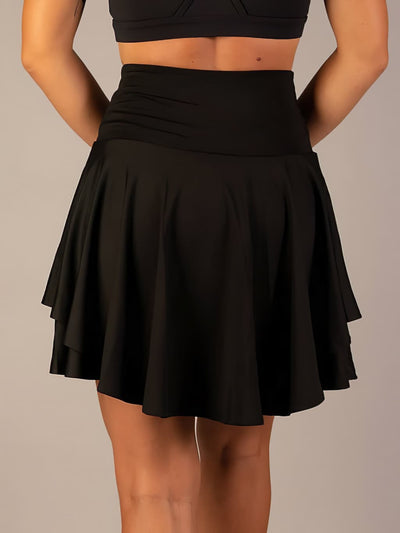 Tennisrock | Hohe Taille | Plissee | Tennis-Skort | Sportrock