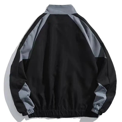 Trainingsjacke | Mit Reißverschluss | Oversized | Windjacke | Damenjacke