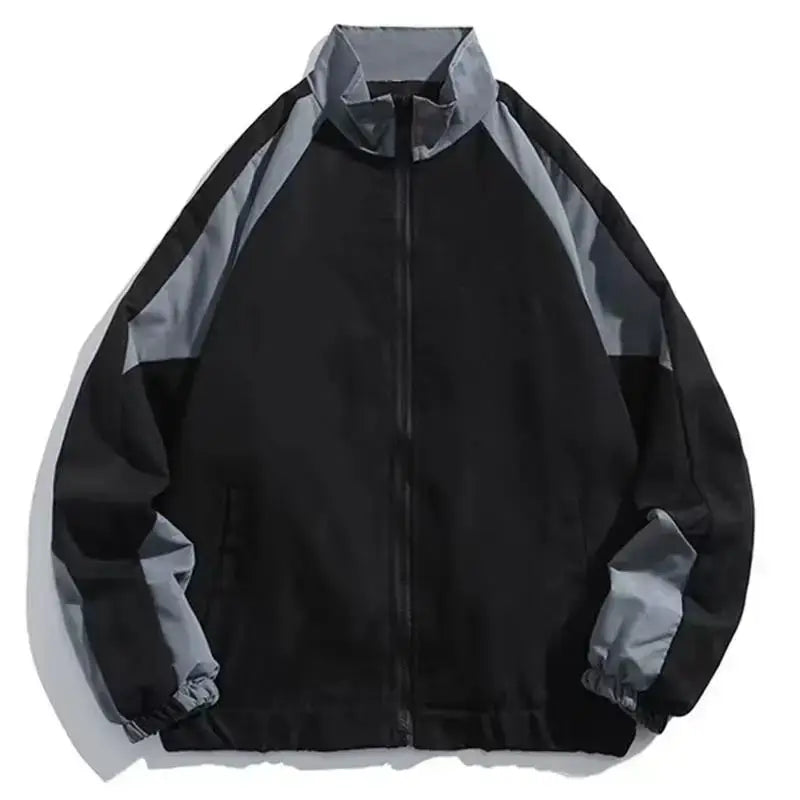 Trainingsjacke | Mit Reißverschluss | Oversized | Windjacke | Damenjacke