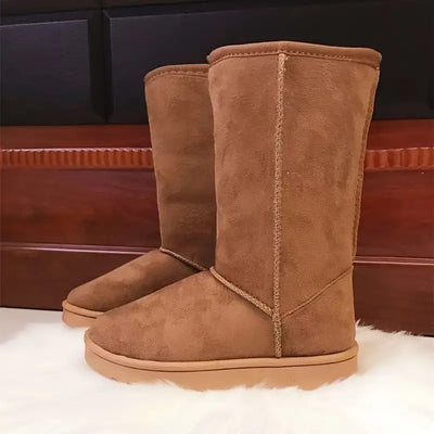 Winterstiefel - Mittlere Wade - Fleece gefüttert - Schneestiefel - Damenstiefel