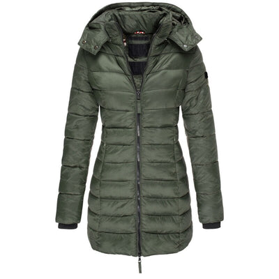 Pufferjacke – Warm – Mit Kapuze – Daunenjacke – Winterjacke für Frauen