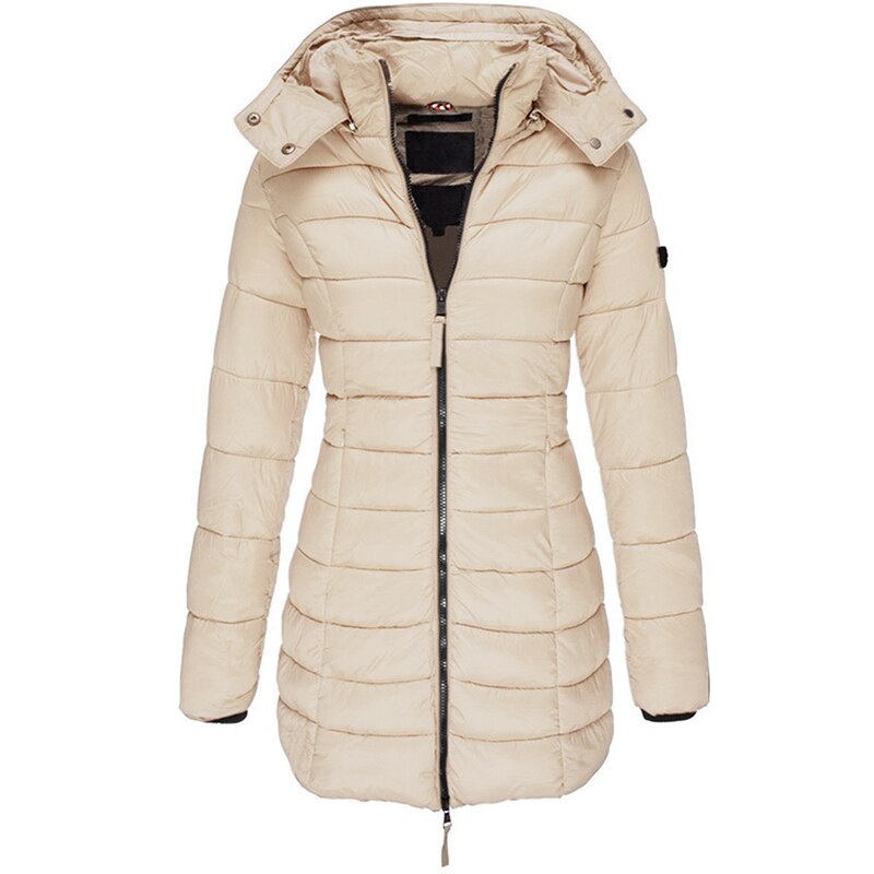 Pufferjacke – Warm – Mit Kapuze – Daunenjacke – Winterjacke für Frauen