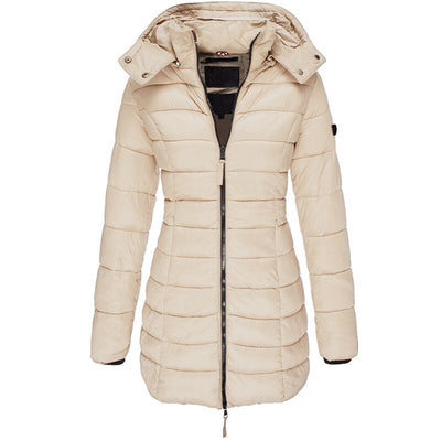 Pufferjacke – Warm – Mit Kapuze – Daunenjacke – Winterjacke für Frauen