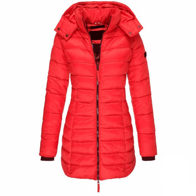 Pufferjacke – Warm – Mit Kapuze – Daunenjacke – Winterjacke für Frauen