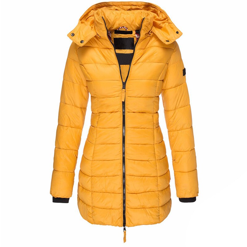 Pufferjacke – Warm – Mit Kapuze – Daunenjacke – Winterjacke für Frauen